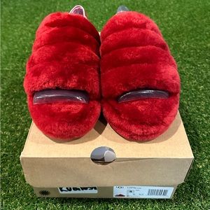 UGG Fluff Yeah Red